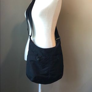 BAGGALINI Black Nylon Crossbody Bag